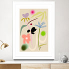 QUIET FLOWERS DANCE by Sandra Poliakov on GIANT ART - flowers and plants drawing