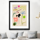 QUIET FLOWERS DANCE by Sandra Poliakov on GIANT ART - flowers and plants drawing