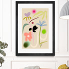 QUIET FLOWERS DANCE by Sandra Poliakov on GIANT ART - flowers and plants drawing