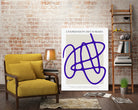 SIGNATURE ABSTRAITE by RS LAB STUDIO on GIANT ART - line art bicycle