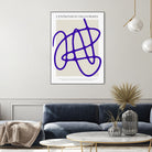 SIGNATURE ABSTRAITE by RS LAB STUDIO on GIANT ART - line art bicycle