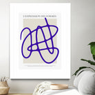 SIGNATURE ABSTRAITE by RS LAB STUDIO on GIANT ART - line art bicycle