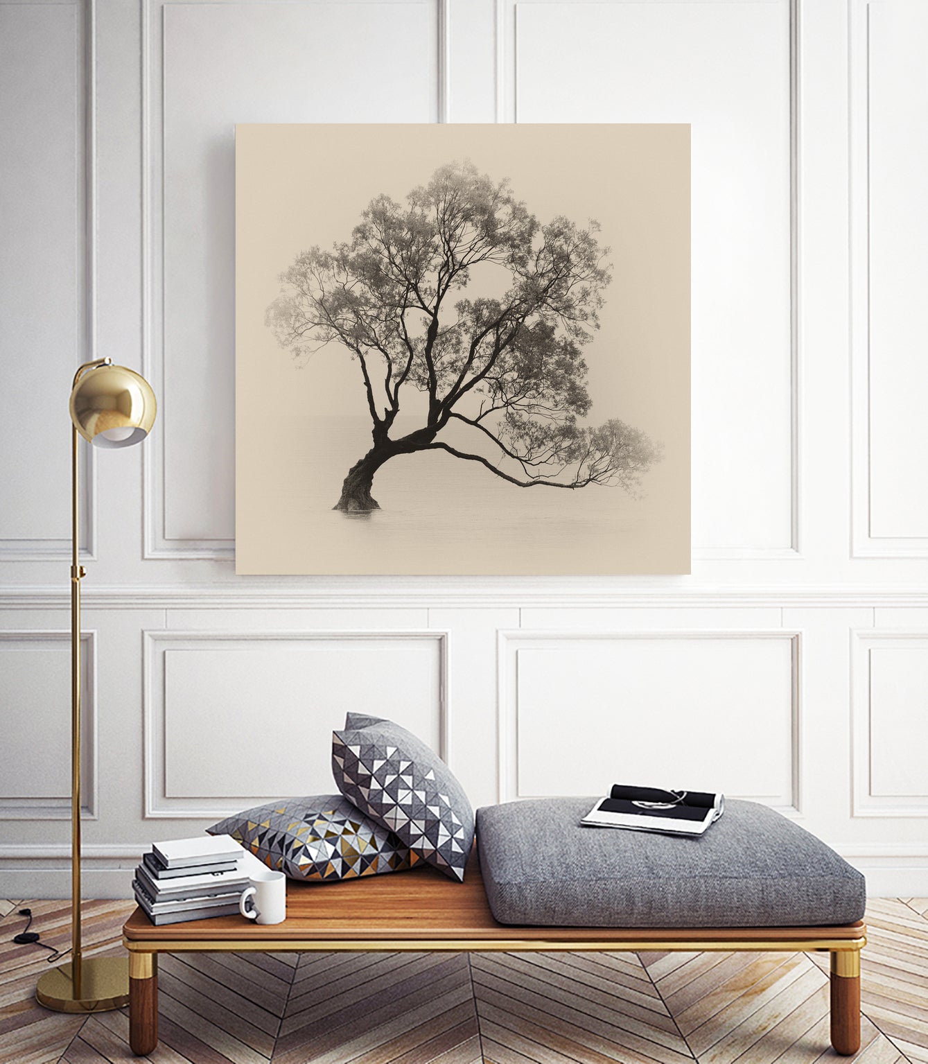 Wanaka Rain by Steven Fudge on GIANT ART - rain botanical rain