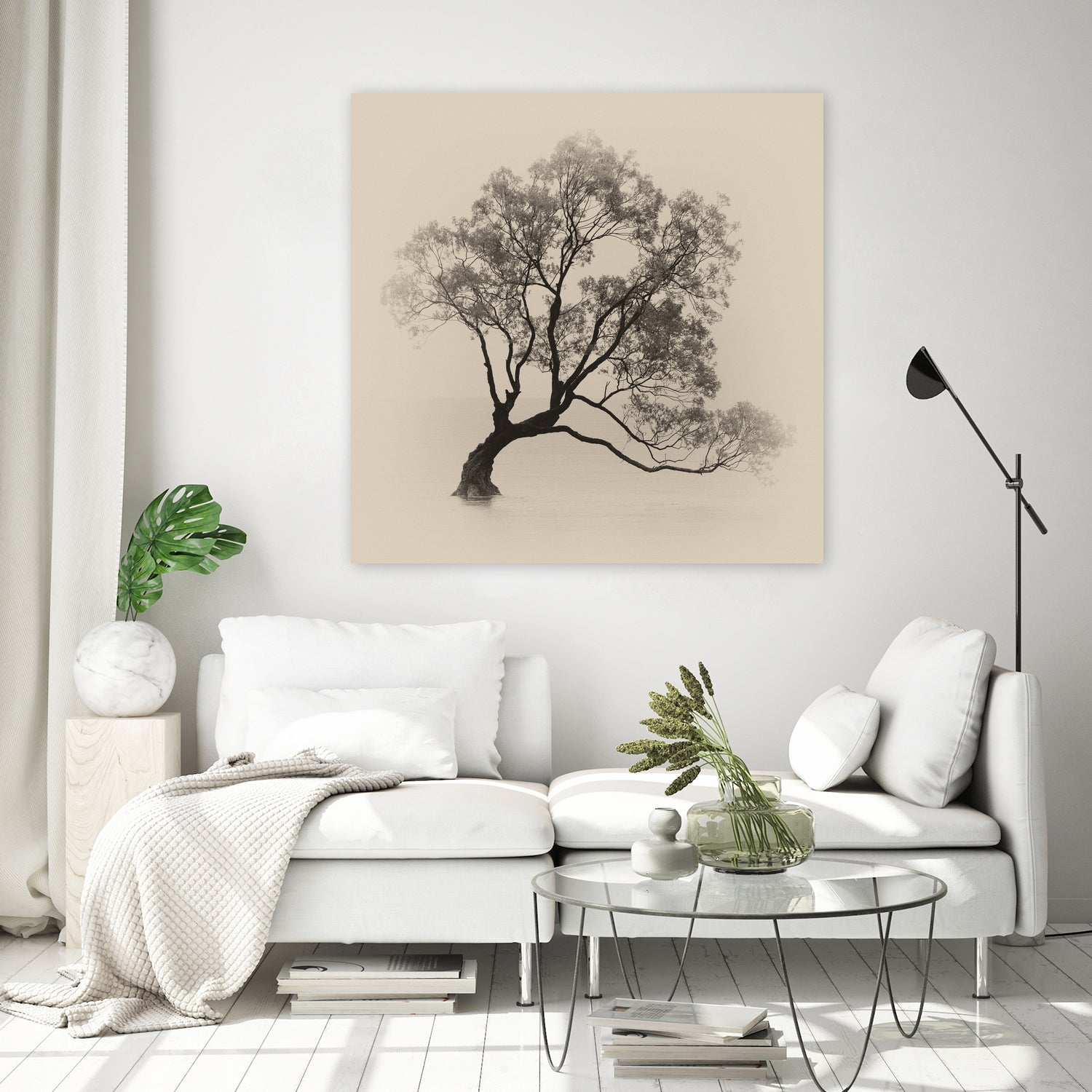 Wanaka Rain by Steven Fudge on GIANT ART - rain botanical rain