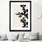 Bird Botanical a 20x30 by Danushka Abeygoda on GIANT ART -   