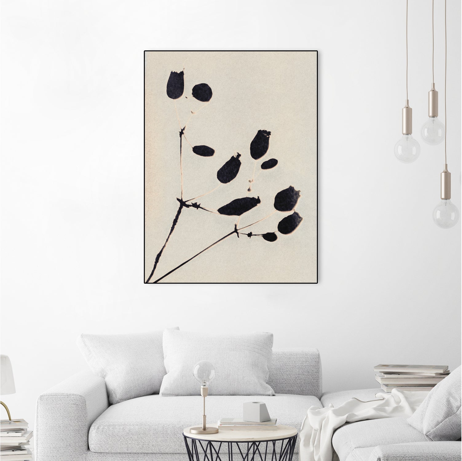 Wildflower In Bloom by Alisa Galitsyna on GIANT ART - monochrome  monochrome