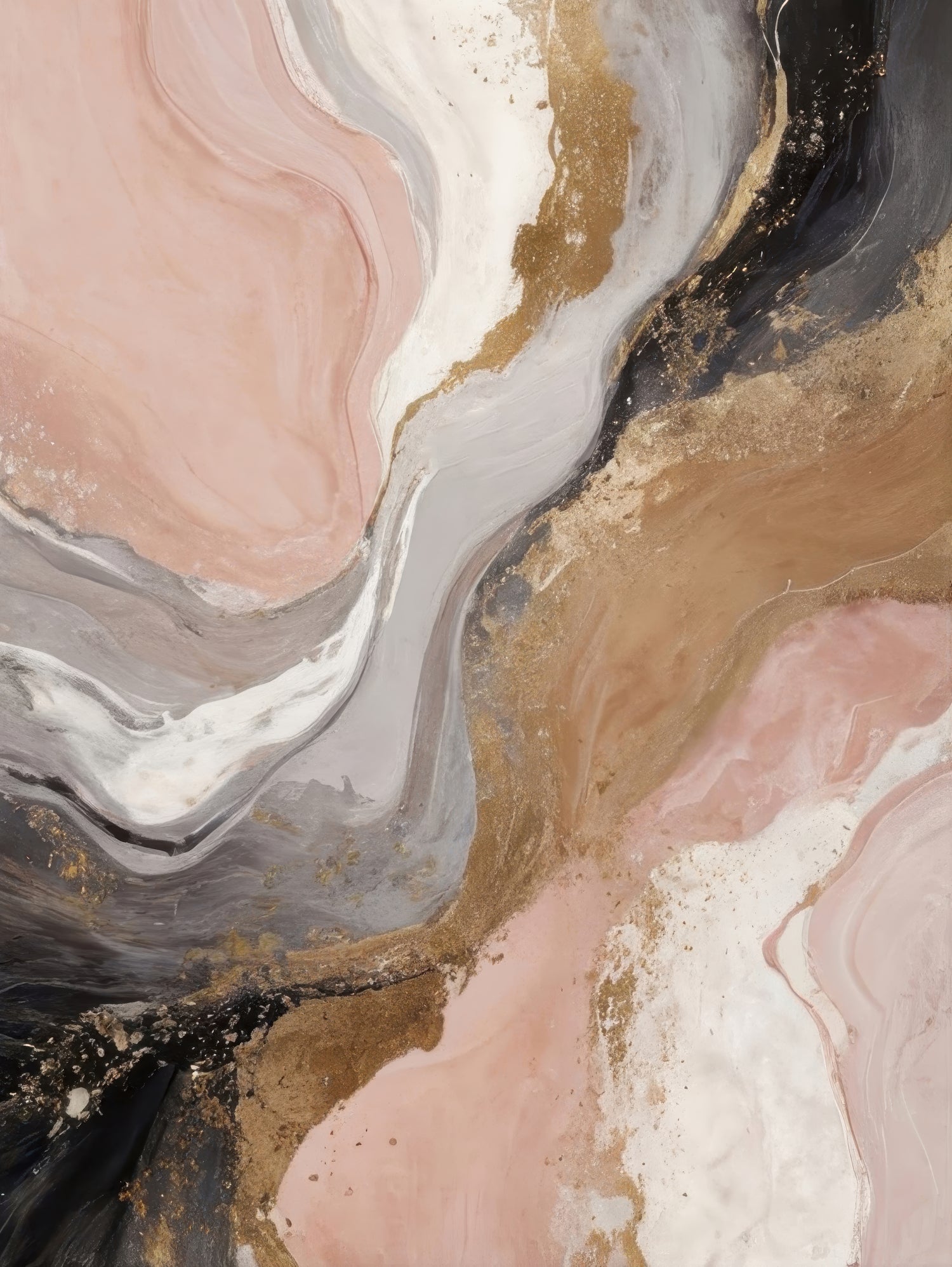 Fluid Dynamics With Swirling Patterns by Alpenglow Workshop on GIANT ART - abstract abstract art