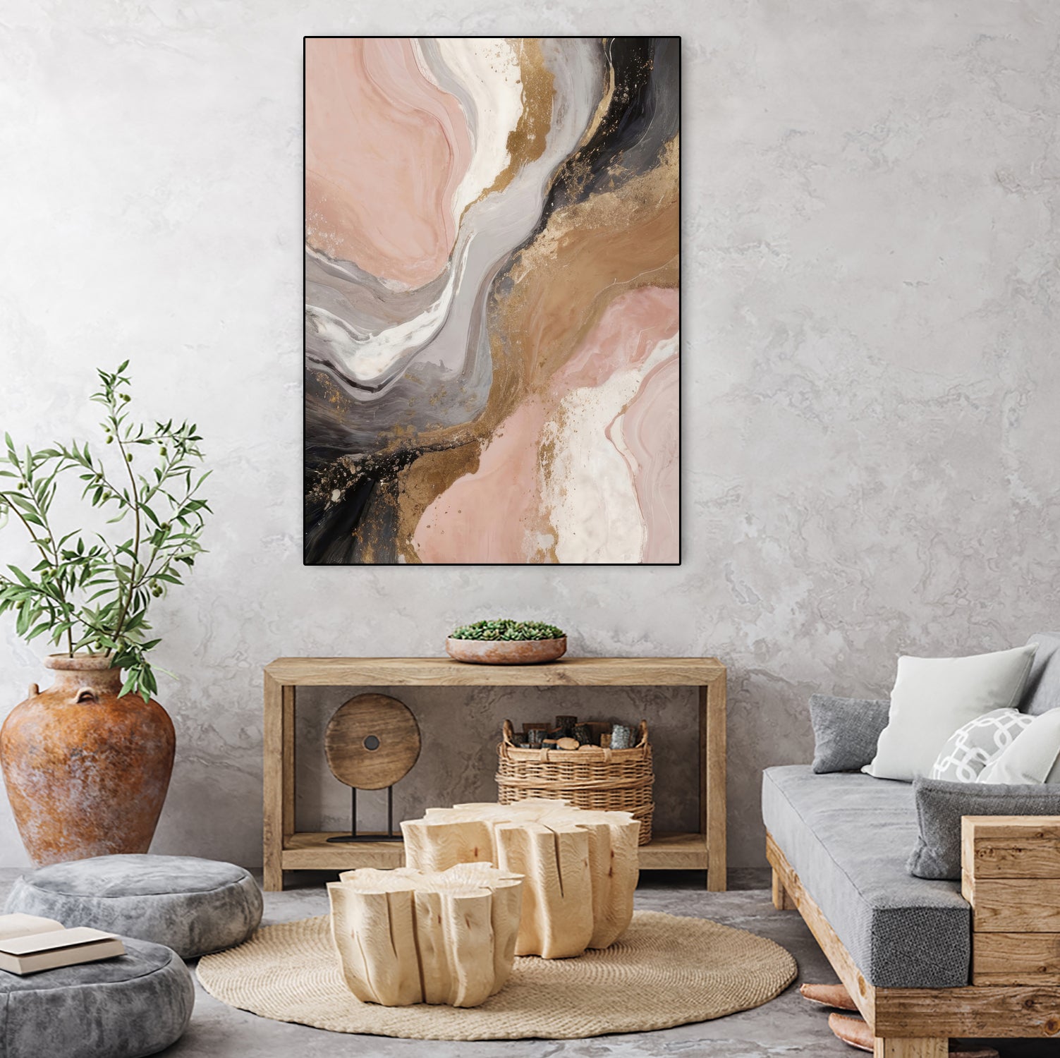 Fluid Dynamics With Swirling Patterns by Alpenglow Workshop on GIANT ART - abstract abstract art