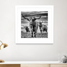 le trio by Stephane Pecqueux on GIANT ART - trois animal trois