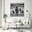 le trio by Stephane Pecqueux on GIANT ART - trois animal trois
