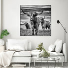 le trio by Stephane Pecqueux on GIANT ART - trois animal trois