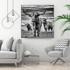 le trio by Stephane Pecqueux on GIANT ART - trois animal trois