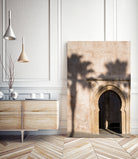 Shadow of a palm tree in Morocco by Photolovers on GIANT ART - mediterranean architecture photography mediterranean architecture