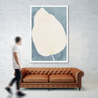 Illustration Of A Large Leaf by Casa cartissi on GIANT ART - illustration minimalist art
