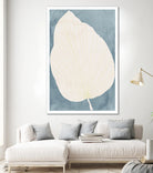 Illustration Of A Large Leaf by Casa cartissi on GIANT ART - illustration minimalist art