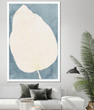 Illustration Of A Large Leaf by Casa cartissi on GIANT ART - illustration minimalist art