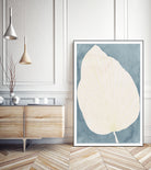 Illustration Of A Large Leaf by Casa cartissi on GIANT ART - illustration minimalist art