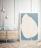 Illustration Of A Large Leaf by Casa cartissi on GIANT ART - illustration minimalist art