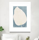 Illustration Of A Large Leaf by Casa cartissi on GIANT ART - illustration minimalist art