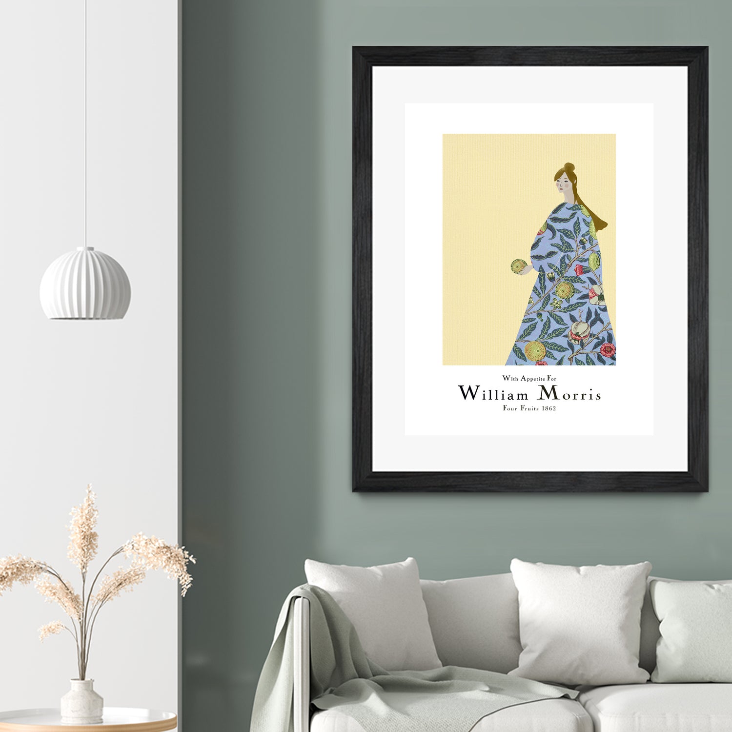 With Appetite For William Morris by Pictufy Studio on GIANT ART - morris figurative morris