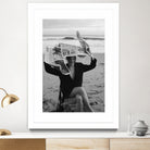 ALEX by Samuel Sleziak on GIANT ART - woman black and white woman