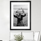 ALEX by Samuel Sleziak on GIANT ART - woman black and white woman