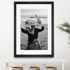 ALEX by Samuel Sleziak on GIANT ART - woman black and white woman