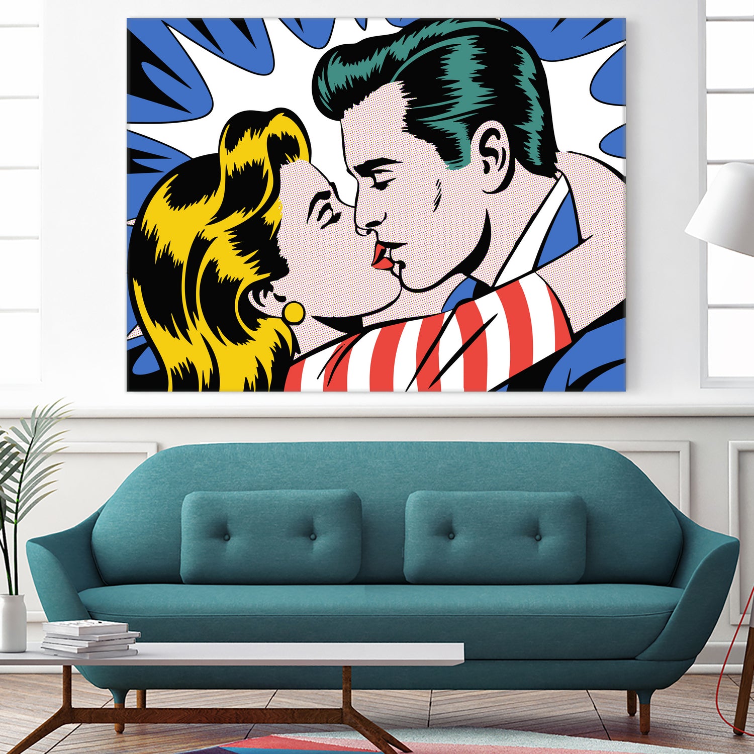 Welcome Home Darling  by Andreas Magnusson on GIANT ART - illustration  love