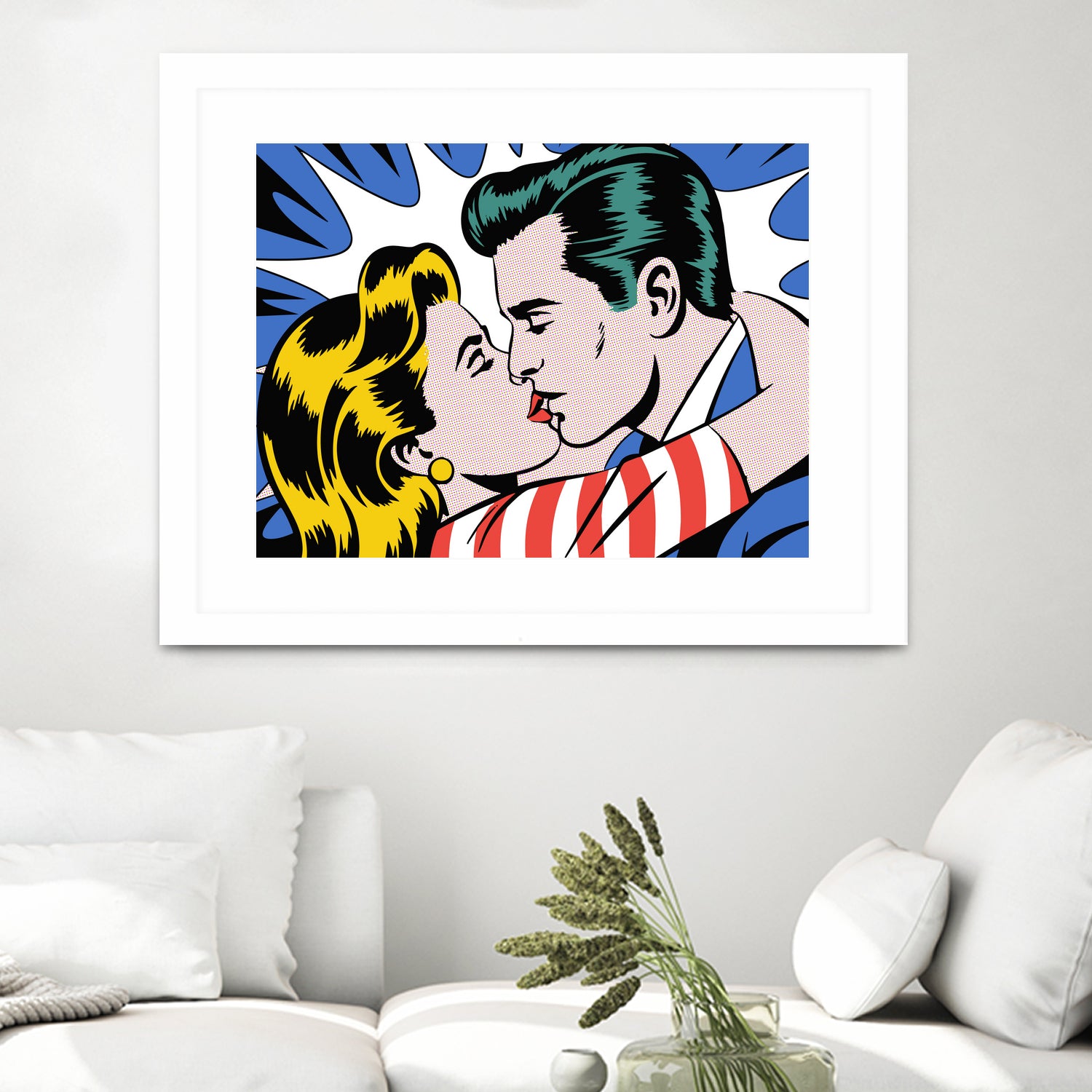 Welcome Home Darling  by Andreas Magnusson on GIANT ART - illustration  love