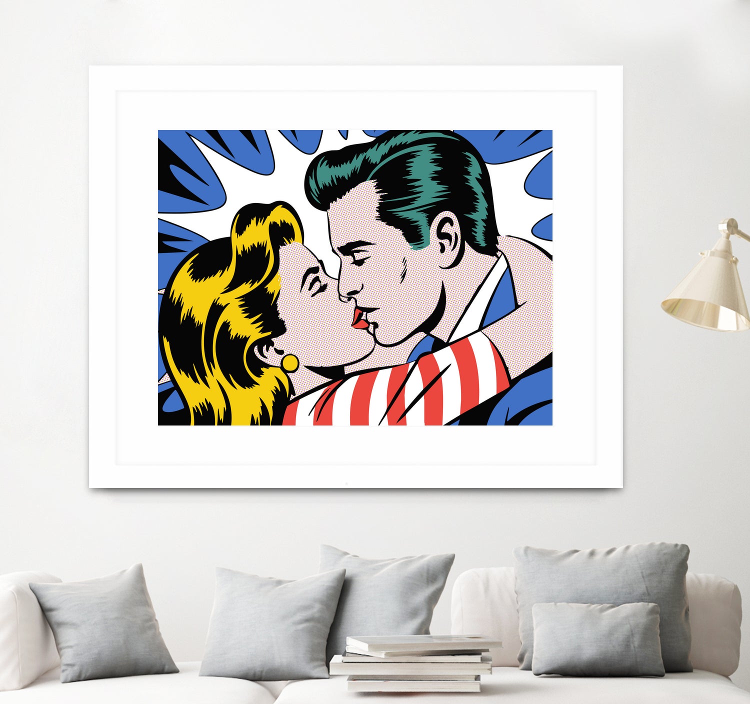 Welcome Home Darling  by Andreas Magnusson on GIANT ART - illustration  love