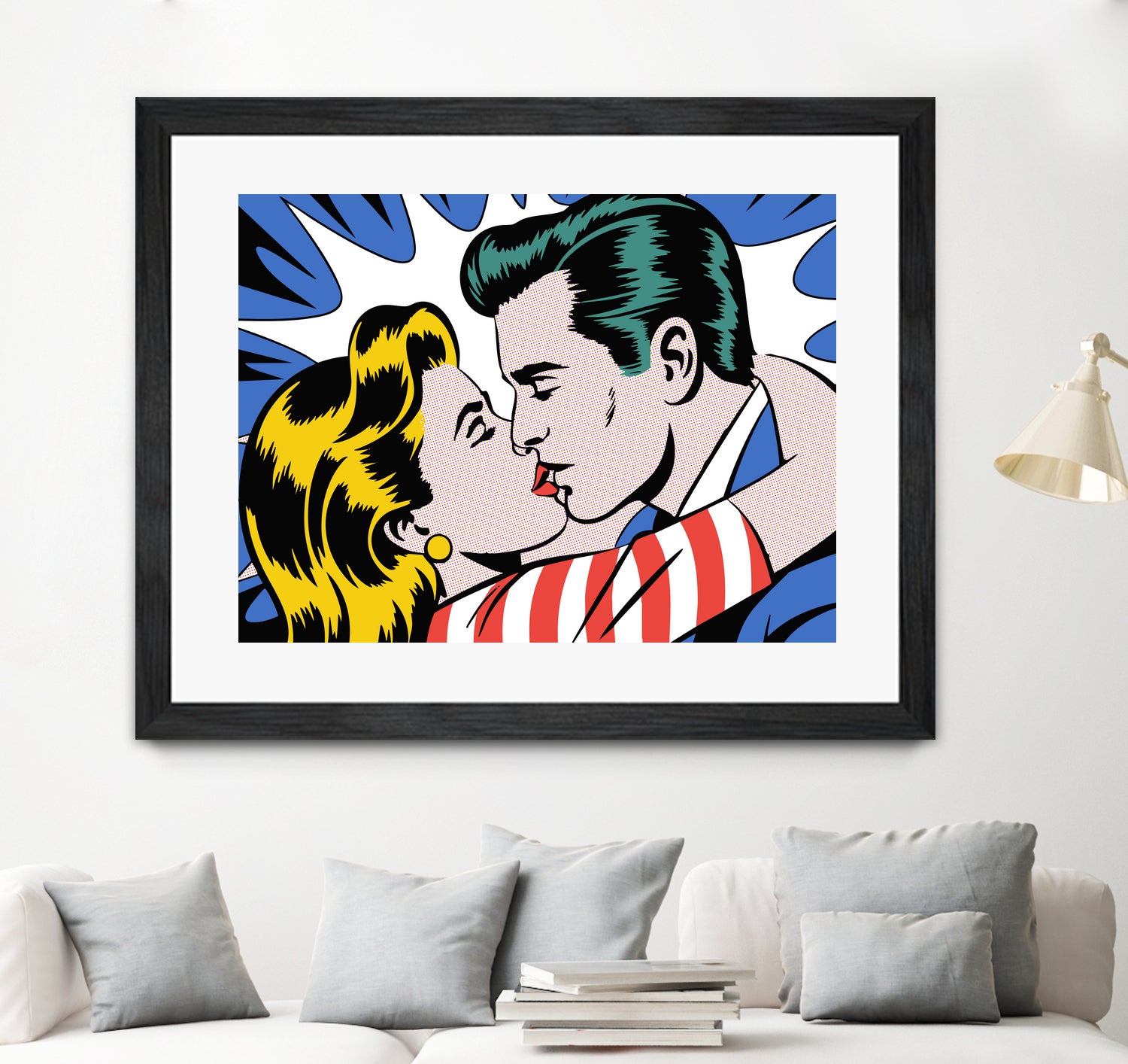 Welcome Home Darling  by Andreas Magnusson on GIANT ART - illustration  love