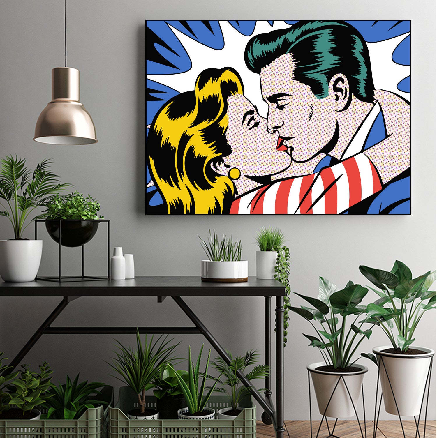 Welcome Home Darling  by Andreas Magnusson on GIANT ART - illustration  love