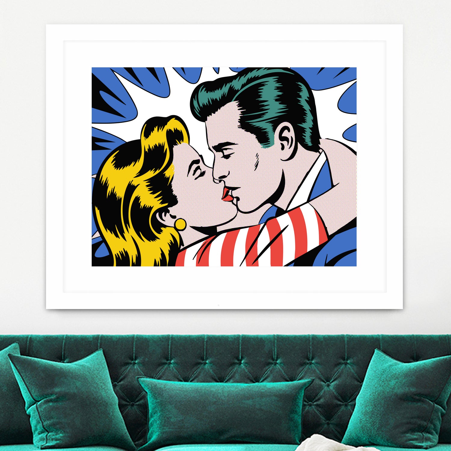 Welcome Home Darling  by Andreas Magnusson on GIANT ART - illustration  love