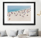 Tropea beach in the Summer by Photolovers on GIANT ART - umbrella photography umbrella