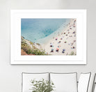 Tropea beach in Italy by Photolovers on GIANT ART - umbrella photography umbrella