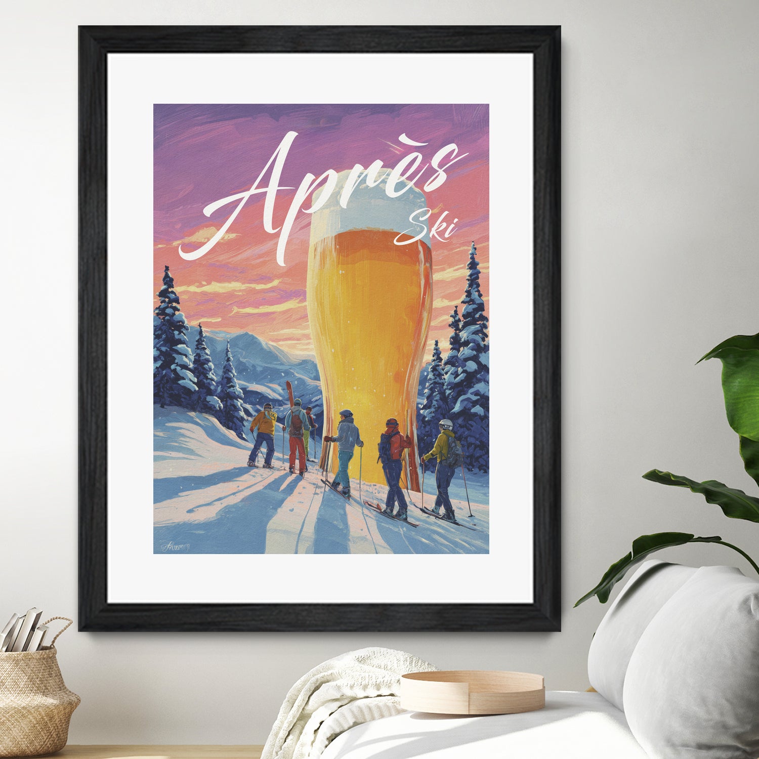 Apres Ski by Andreas Magnusson on GIANT ART - food and drinks ski