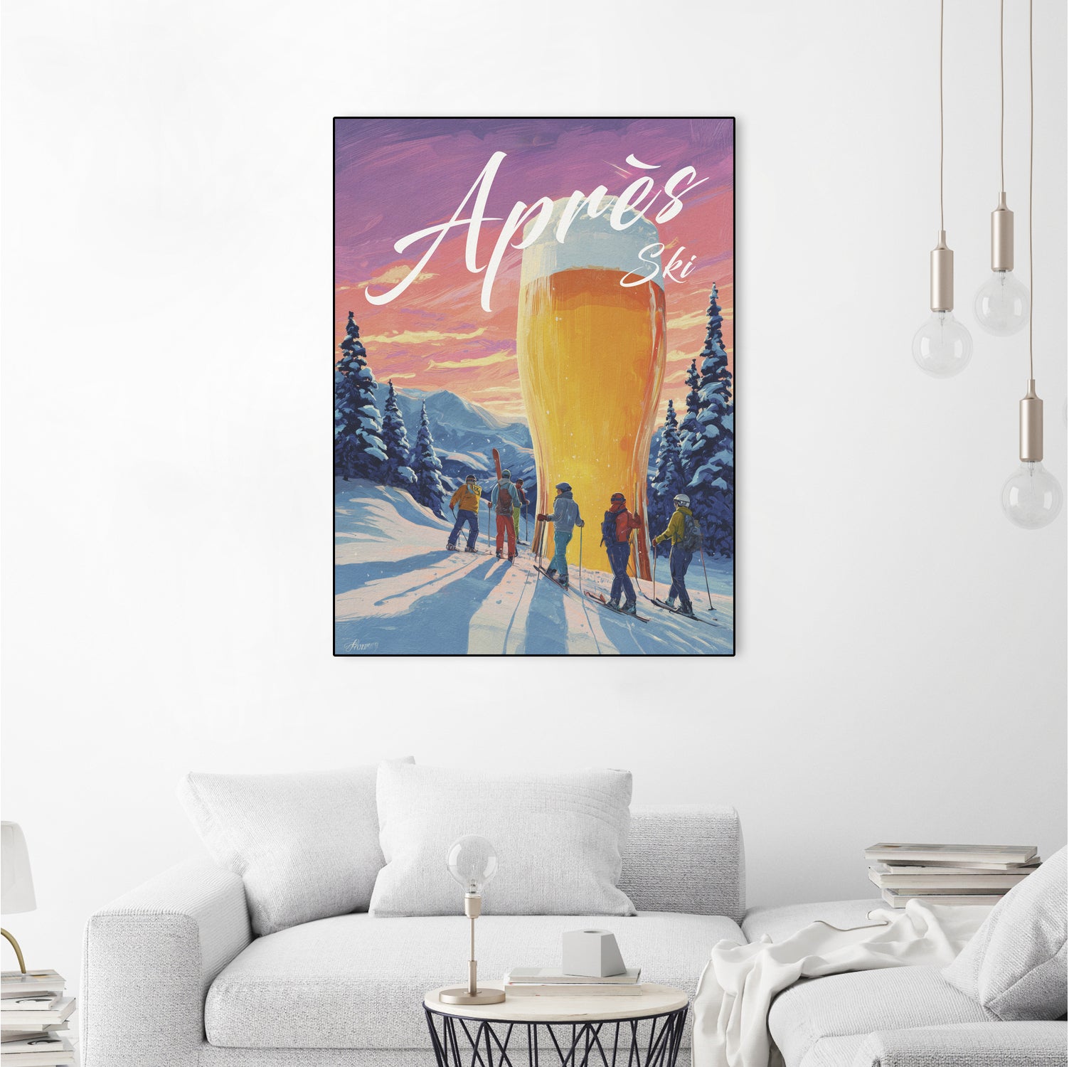 Apres Ski by Andreas Magnusson on GIANT ART - food and drinks ski