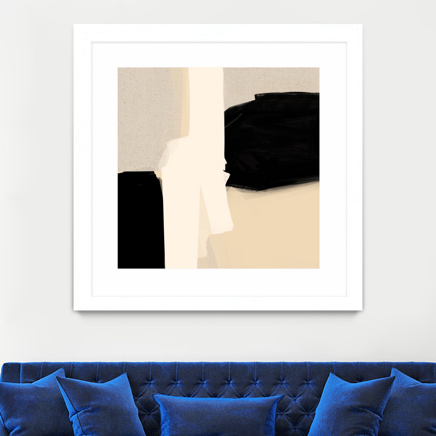 Opposites Attract 5 by Simona Gocan on GIANT ART - illustration neutral tones