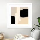 Opposites Attract 5 by Simona Gocan on GIANT ART - illustration neutral tones