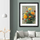 Marigolds by Ellen Thayer Fisher on GIANT ART - illustration ellen thayer fisher