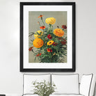 Marigolds by Ellen Thayer Fisher on GIANT ART - illustration ellen thayer fisher