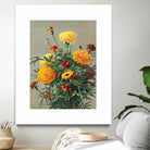 Marigolds by Ellen Thayer Fisher on GIANT ART - illustration ellen thayer fisher