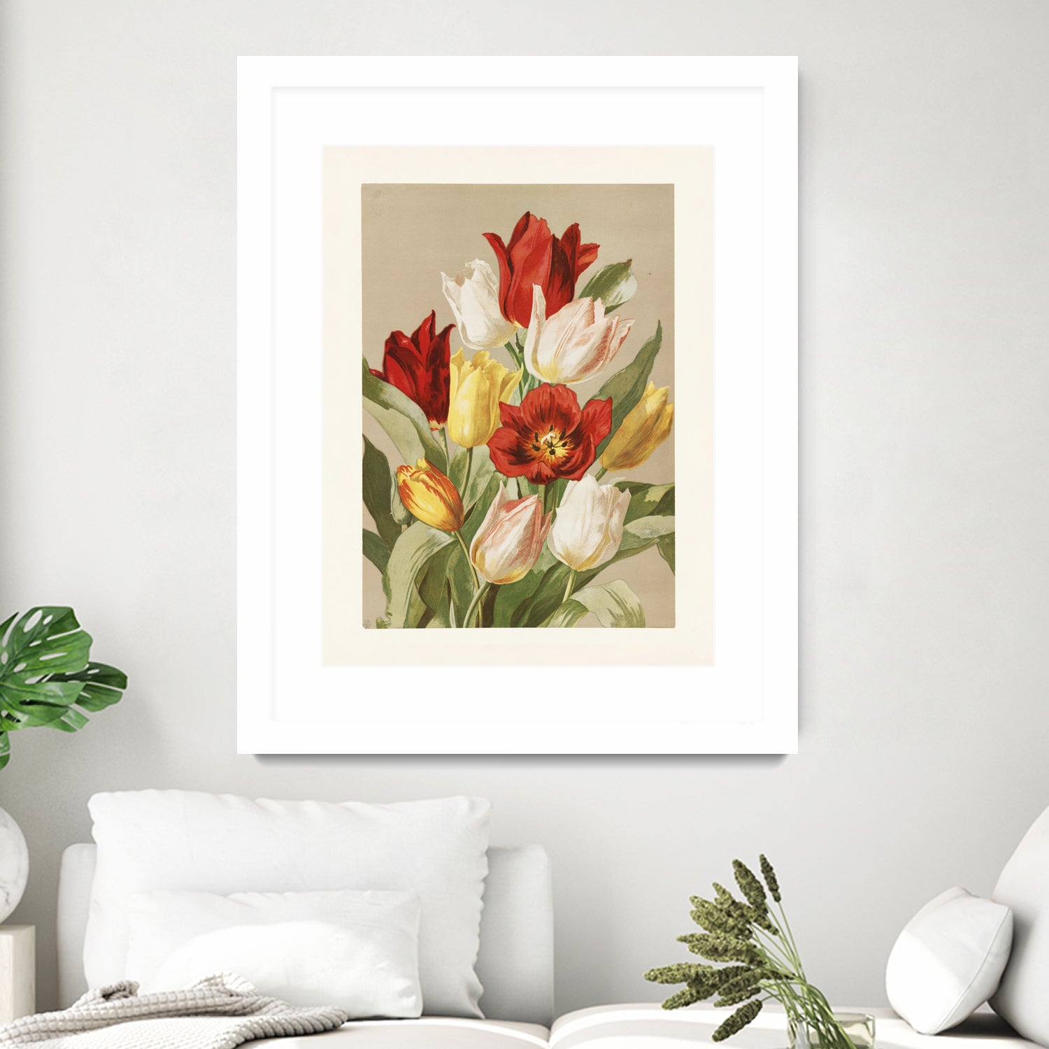 Tulips By Ellen Thayer Fisher by Pictufy on GIANT ART - illustration 