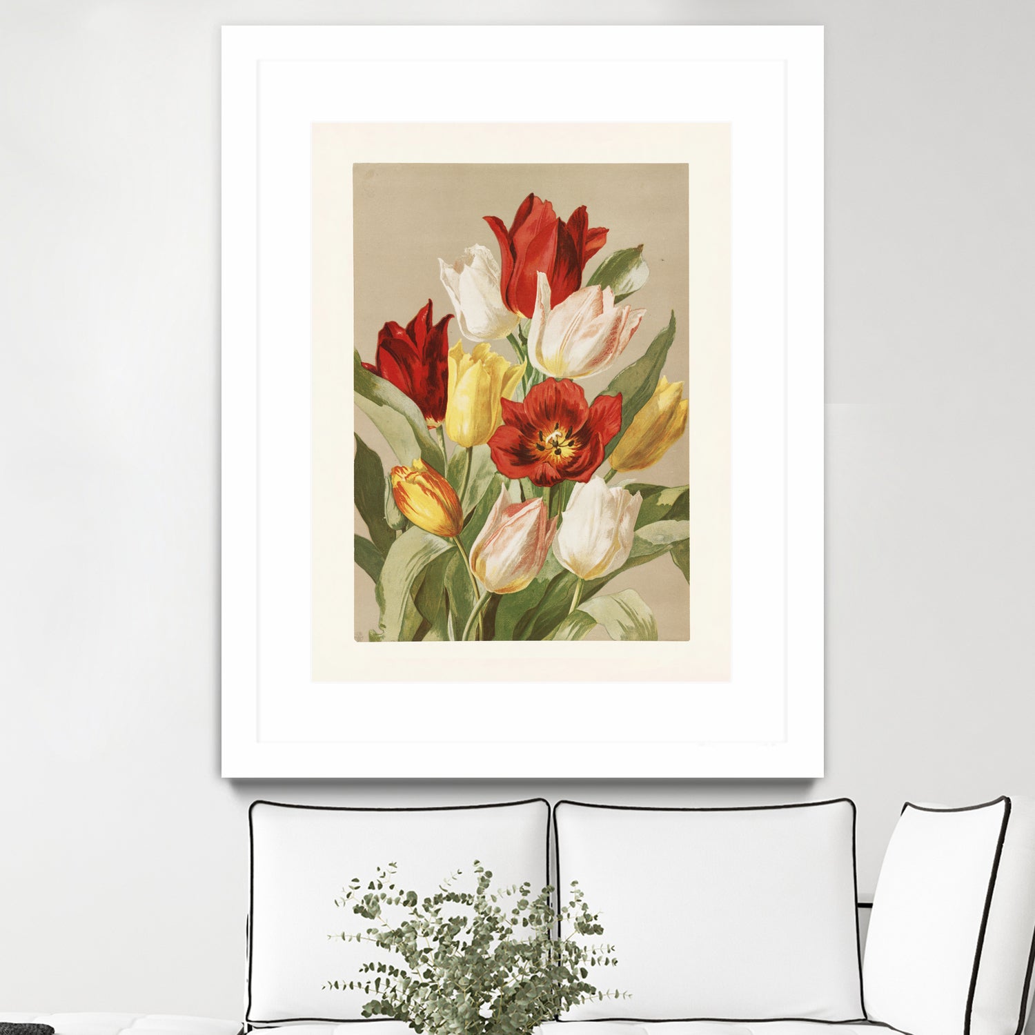 Tulips By Ellen Thayer Fisher by Pictufy on GIANT ART - illustration 