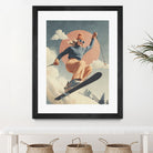 Skiing Adventure by Emel Tunaboylu on GIANT ART -  skiing25