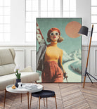 Skiing Adventure by Emel Tunaboylu on GIANT ART -  skiing25