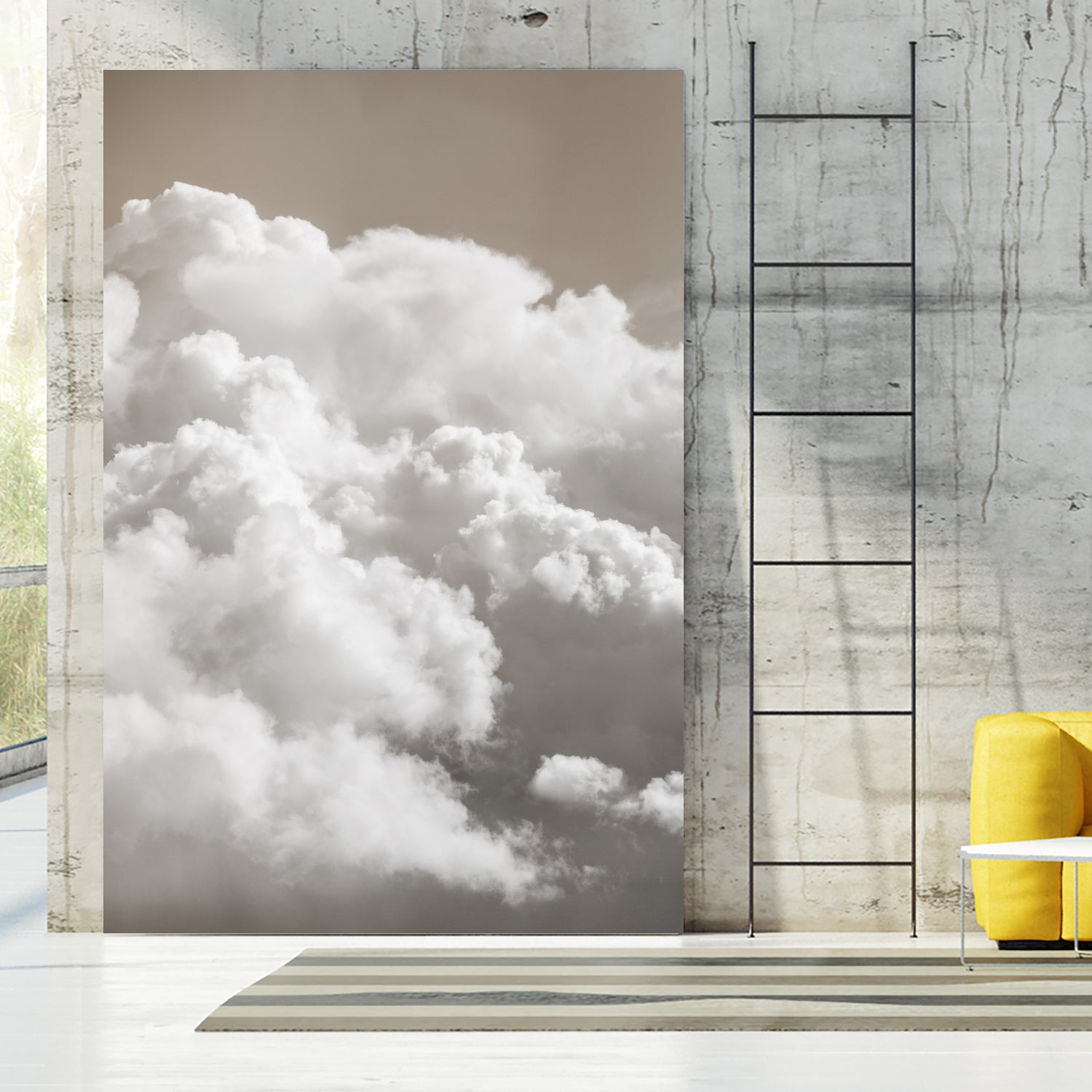 Sandy Clouds by Mareike Bohmer on GIANT ART -  cloud