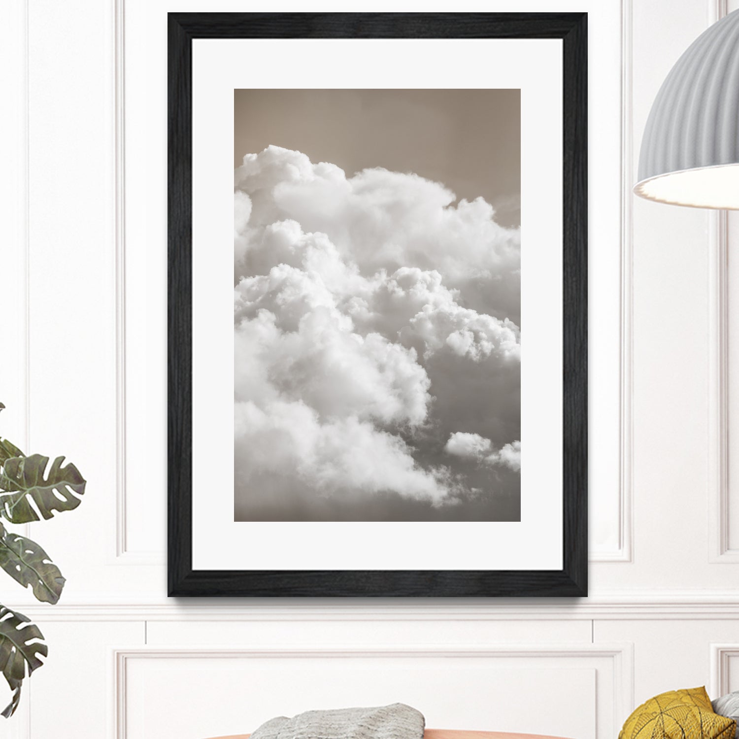 Sandy Clouds by Mareike Bohmer on GIANT ART -  cloud