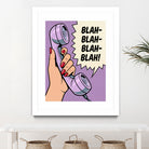 Blah Blah Blah by Andreas Magnusson on GIANT ART - illustration telephone