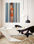 Behind the Curtains by Andreas Magnusson on GIANT ART - illustration woman